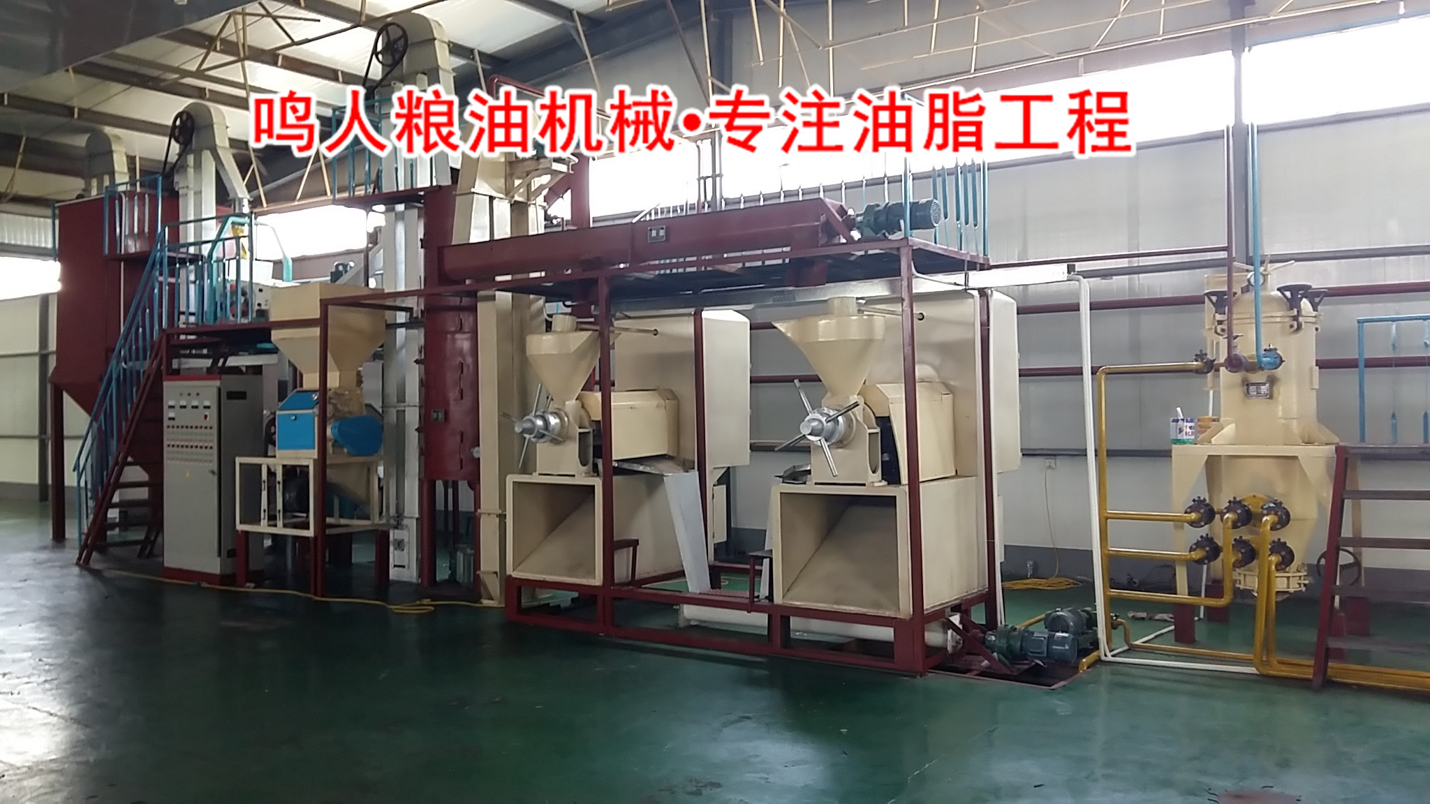核（hé）桃油壓榨設備